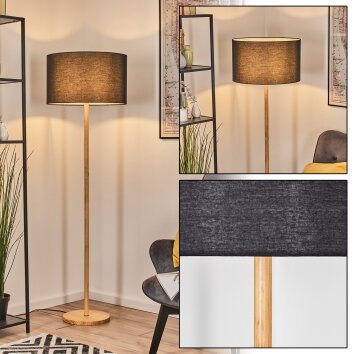 Flemming lampa stojąca kolory naturalne, 1-punktowy