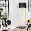Flemming lampa stojąca kolory naturalne, czarny, 1-punktowy