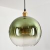 Koyoto Lampa wisząca, Kula świetlna, Lampa wisząca Złoty, 1-punktowy