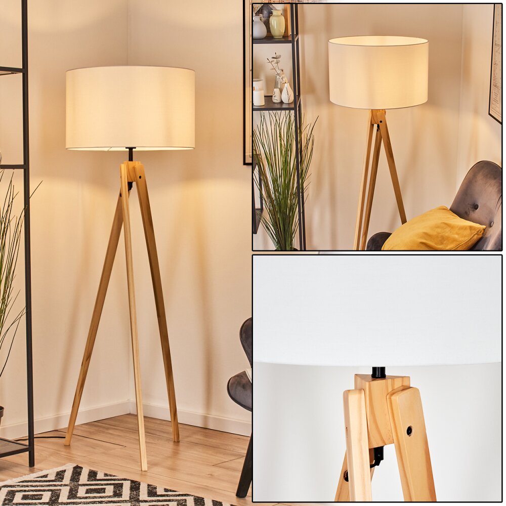 Flemming Lampa stojąca Ecru, Czarny, 1-punktowy main product photo