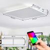 Orain Lampa sufitowa, Panel LED Biały, 1-punktowy, Zmieniacz kolorów