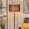 Flemming lampa stojąca kolory naturalne, czarny, 1-punktowy
