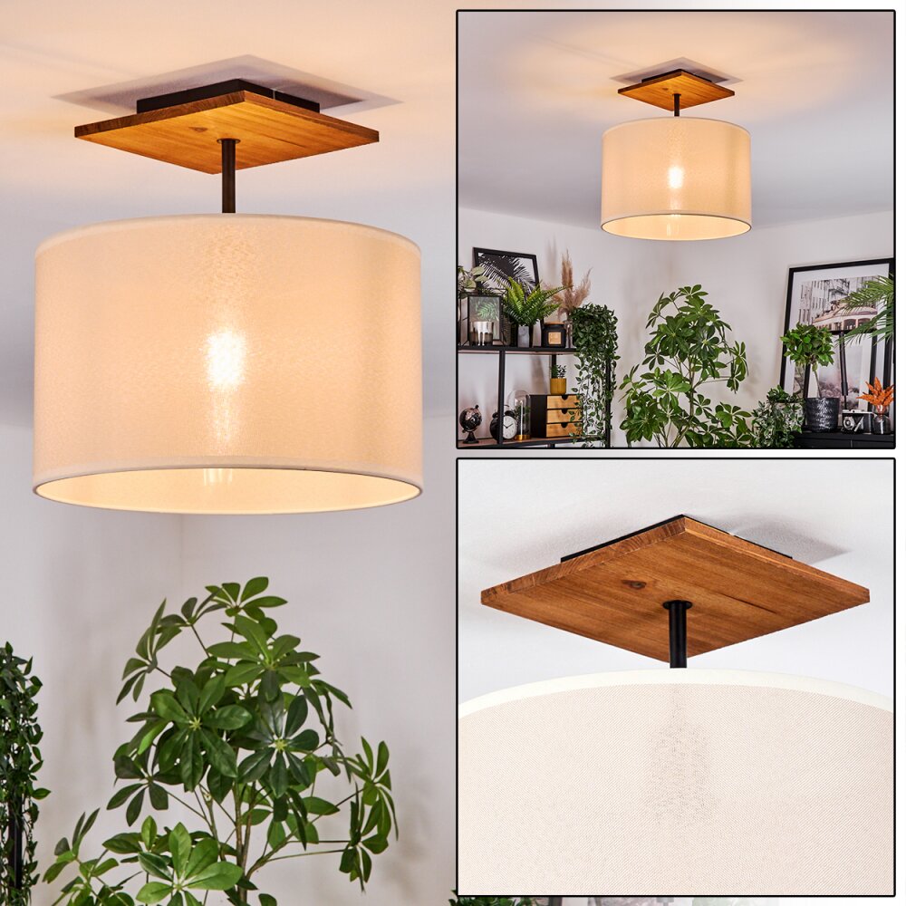 Bassagoda Lampa sufitowa Ecru, Czarny, 1-punktowy main product photo