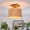 Granja Lampa sufitowa Ecru, Czarny, 1-punktowy