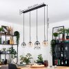 Gastor lampa wisząca, kula świetlna, lampa wisząca bursztynowy, przezroczysty, przydymiony, 4-punktowe