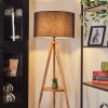 Flemming Lampa stojąca Ecru, Czarny, 1-punktowy