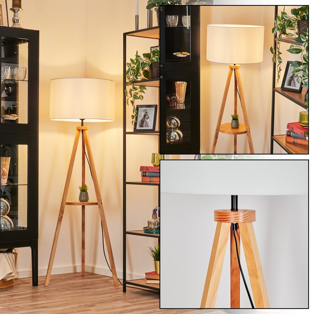 Flemming Lampa stojąca Ecru, Czarny, 1-punktowy main product photo