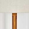 Flemming lampa stojąca brązowy, kolory naturalne, czarny, 1-punktowy