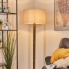 Flemming lampa stojąca brązowy, kolory naturalne, czarny, 1-punktowy