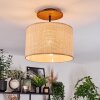 Sabadim Lampa sufitowa Ecru, Czarny, 1-punktowy