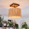 Granja Lampa sufitowa Ecru, Czarny, 1-punktowy
