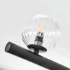 Chehalis lampa sufitowa, kula świetlna bursztynowy, przezroczysty, przydymiony, 10-punktowe