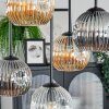 Ripoll lampa sufitowa, kula świetlna bursztynowy, przezroczysty, przydymiony, 5-punktowe