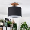 Bassagoda Lampa sufitowa Ecru, Czarny, 1-punktowy