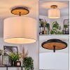 Bassagoda Lampa sufitowa Ecru, Czarny, 1-punktowy