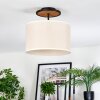 Bassagoda Lampa sufitowa Ecru, Czarny, 1-punktowy