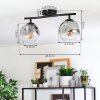 Ripoll Lampa sufitowa, Kula świetlna Przezroczysty, Przydymiony, 2-punktowe