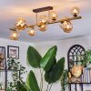 Chehalis Lampa sufitowa, Kula świetlna Złoty, Czarny, 10-punktowe Chehalis Lampa sufitowa, Kula świetlna Złoty, Czarny, 10-punktowe