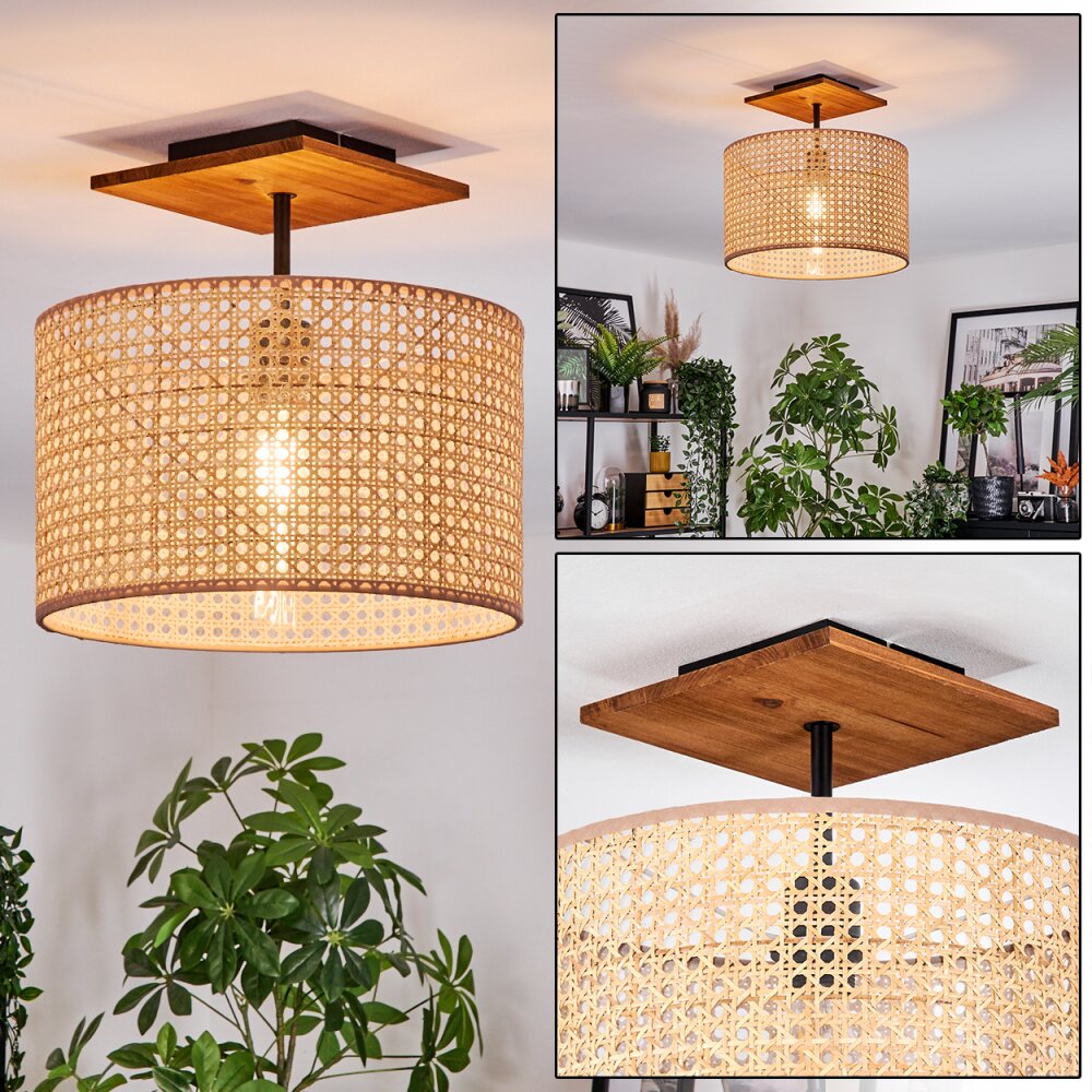 Barcos Lampa sufitowa Ecru, Czarny, 1-punktowy main product photo