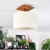 Bassagoda Lampa sufitowa Ecru, Czarny, 1-punktowy