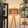 Flemming Lampa stojąca Ecru, Czarny, 1-punktowy