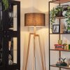 Flemming Lampa stojąca Ecru, Czarny, 1-punktowy