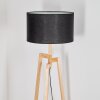 Flemming lampa stojąca kolory naturalne, czarny, 1-punktowy