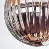 Chehalis lampa sufitowa, kula świetlna bursztynowy, przydymiony, 5-punktowe