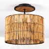 Cando lampa sufitowa kolory naturalne, czarny, 1-punktowy