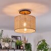Ramila Lampa sufitowa Ecru, Czarny, 1-punktowy