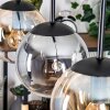 Gastor lampa wisząca, kula świetlna, lampa wisząca bursztynowy, przezroczysty, przydymiony, 3-punktowe