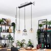Gastor lampa wisząca, kula świetlna, lampa wisząca bursztynowy, przezroczysty, przydymiony, 3-punktowe