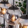 Gastor lampa wisząca, kula świetlna, lampa wisząca bursztynowy, przezroczysty, przydymiony, 3-punktowe