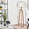Flemming Lampa stojąca Ecru, Czarny, 1-punktowy