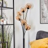 Koyoto lampa stojąca 40 cm bursztynowy, 6-punktowe