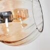 Koyoto lampa stojąca 34 cm bursztynowy, 6-punktowe