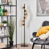 Koyoto lampa stojąca 34 cm bursztynowy, 6-punktowe