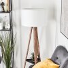 Flemming lampa stojąca kolory naturalne, czarny, 1-punktowy