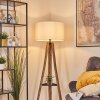 Flemming lampa stojąca kolory naturalne, czarny, 1-punktowy