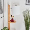 Venor lampa stojąca brązowy, kolory naturalne, czarny, 1-punktowy