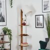 Venor lampa stojąca ciemnobrązowy, kolory naturalne, czarny, 1-punktowy