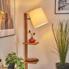 Venor Lampa stojąca Ciemnobrązowy, Ecru, Czarny, 1-punktowy