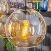 Koyoto Lampa wisząca, Kula świetlna, Lampa wisząca W kolorze bursztynu, 6-punktowe