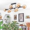 Ripoll lampa sufitowa, kula świetlna bursztynowy, 10-punktowe
