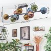 Koyoto lampa sufitowa, kula świetlna niebeieski, złoty, zielony, miedziany, 10-punktowe