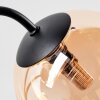 Chehalis lampa sufitowa, kula świetlna 58 cm bursztynowy, przezroczysty, 6-punktowe