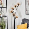 Koyoto Lampa stojąca 40 cm W kolorze bursztynu, Przezroczysty, 6-punktowe