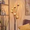 Koyoto Lampa stojąca 40 cm W kolorze bursztynu, Przezroczysty, 6-punktowe