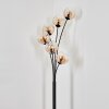 Koyoto Lampa stojąca 40 cm W kolorze bursztynu, Przezroczysty, 6-punktowe