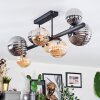 Chehalis lampa sufitowa, kula świetlna bursztynowy, przydymiony, 8-punktowe